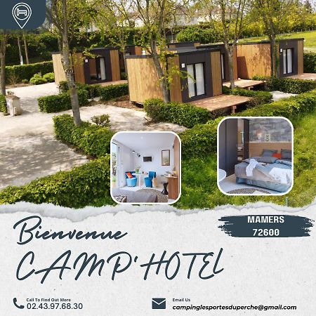 Camp'Hotel Mamers Bagian luar foto